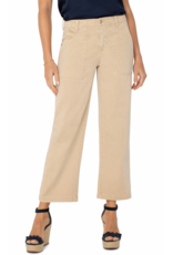 Liverpool Liverpool - Cargo crop wide leg (Cappucino)