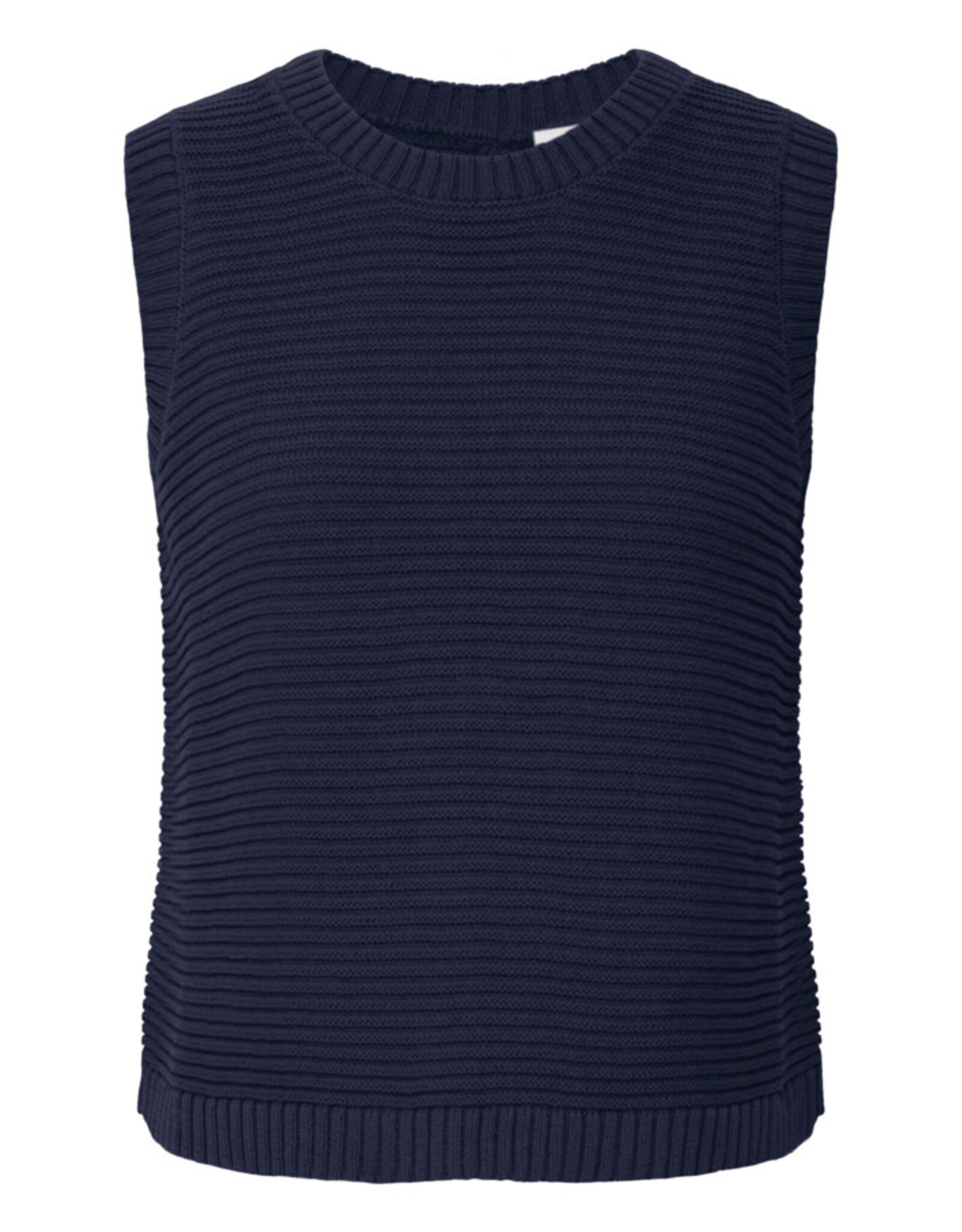 ICHI ICHI - Dotties Sleeveless Top with Tie Up Back (Total Eclipse)