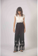 Korner Korner - Short Sleeve Tiered Top (Cream)