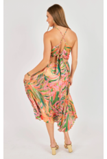 Sadie & Sage Sadie & Sage - Sunset Ridge Pleated Midi Dress