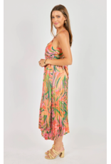 Sadie & Sage Sadie & Sage - Sunset Ridge Pleated Midi Dress