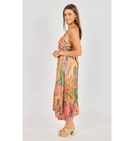 Sadie & Sage Sadie & Sage - Sunset Ridge Pleated Midi Dress