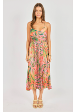 Sadie & Sage Sadie & Sage - Sunset Ridge Pleated Midi Dress