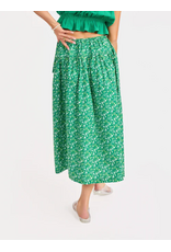Sadie & Sage Sadie & Sage - Sun Escape Pleated Midi Skirt (Kelly Green)