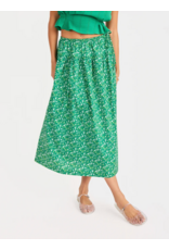 Sadie & Sage Sadie & Sage - Sun Escape Pleated Midi Skirt (Kelly Green)