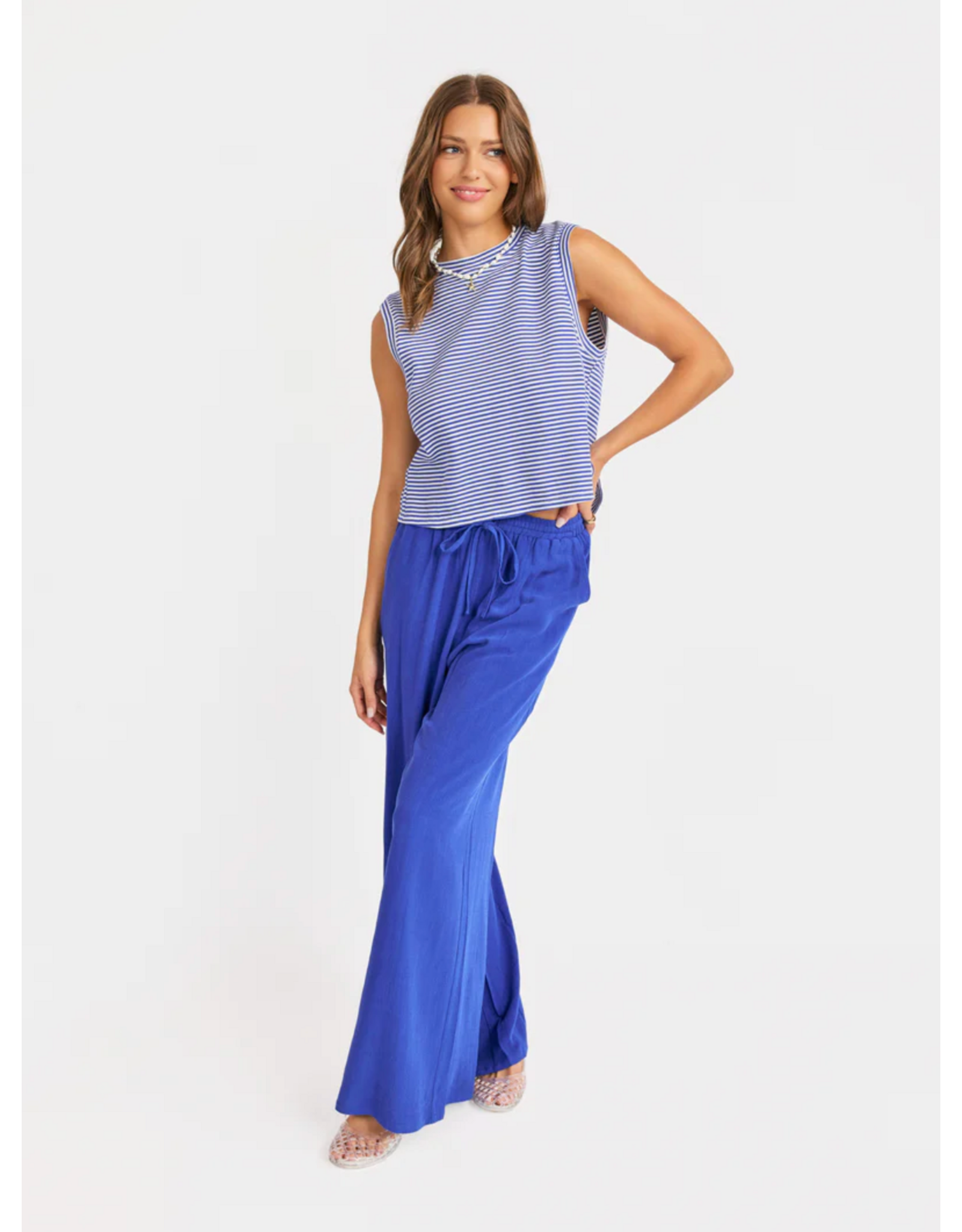 Sadie & Sage Sadie & Sage - Sugarloaf Pants (Cobalt Blue)