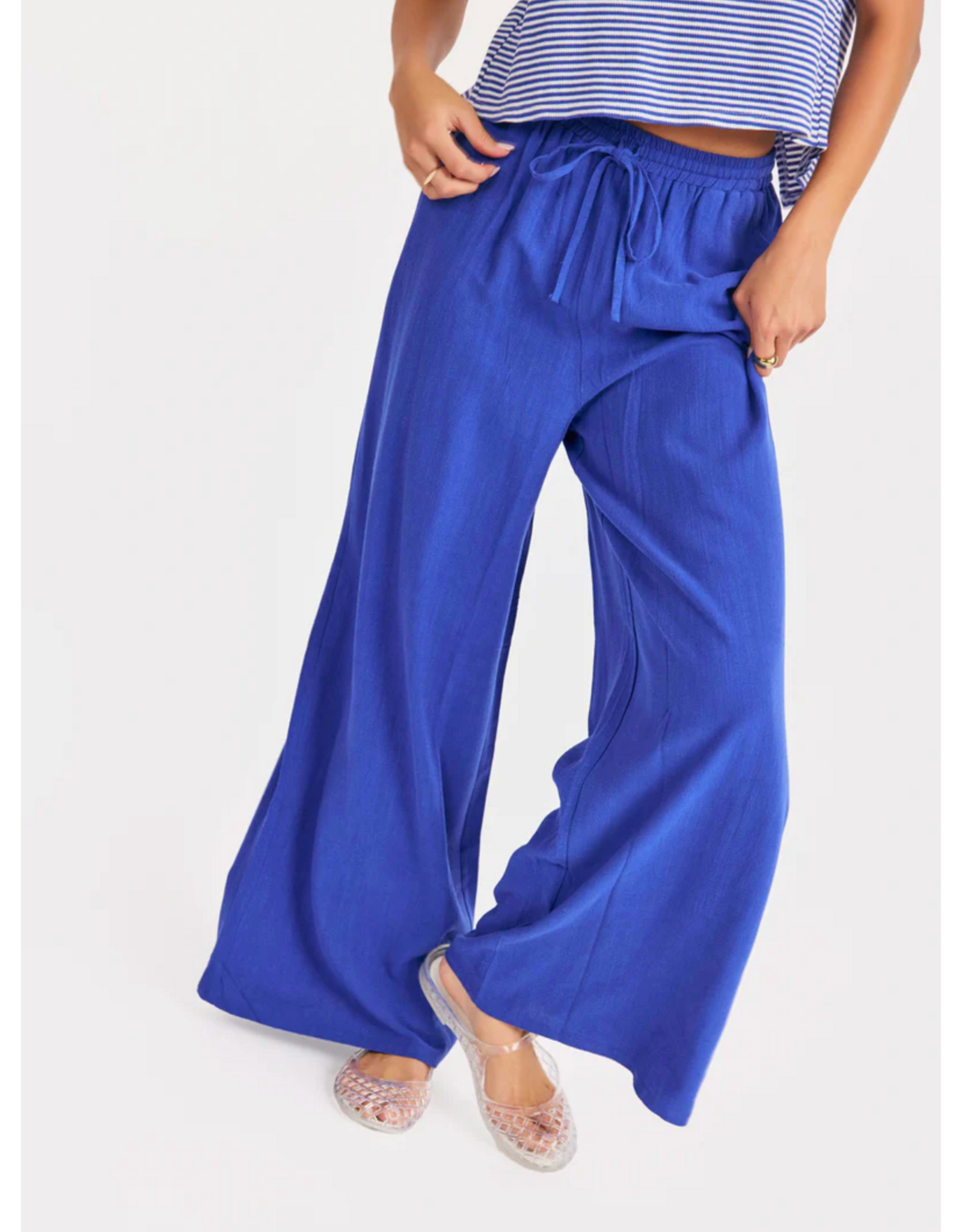Sadie & Sage Sadie & Sage - Sugarloaf Pants (Cobalt Blue)