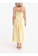 Sadie & Sage Sadie & Sage - Beach Glass Embroidered Tank (Yellow)