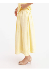 Sadie & Sage Sadie & Sage - Beach Glass Embroidered Maxi Skirt (Yellow)