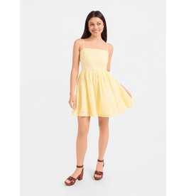 Sadie & Sage Sadie & Sage - Beach Glass Embroidered Dress (Yellow)