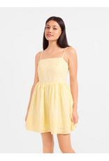 Sadie & Sage Sadie & Sage - Beach Glass Embroidered Dress (Yellow)