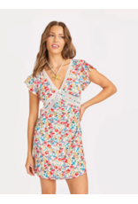 Sadie & Sage Sadie & Sage - Cove V Neck Mini Dress (Multicolour)