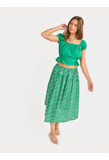 Sadie & Sage Sadie & Sage - Radiate Cap Sleeve Top (Green)