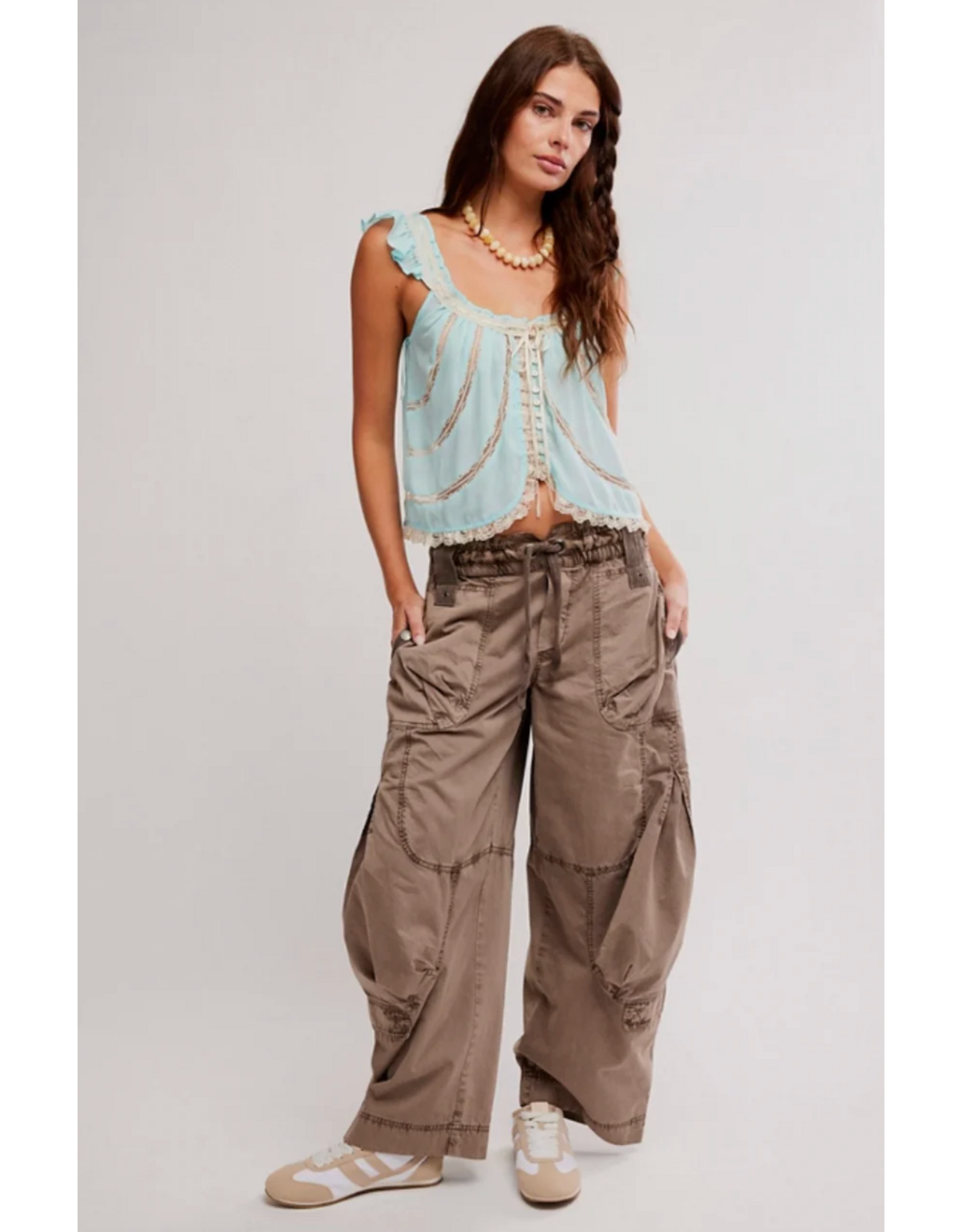 Free people Free People - Free People Onset Parachute Pant (Dusted Cocoa)