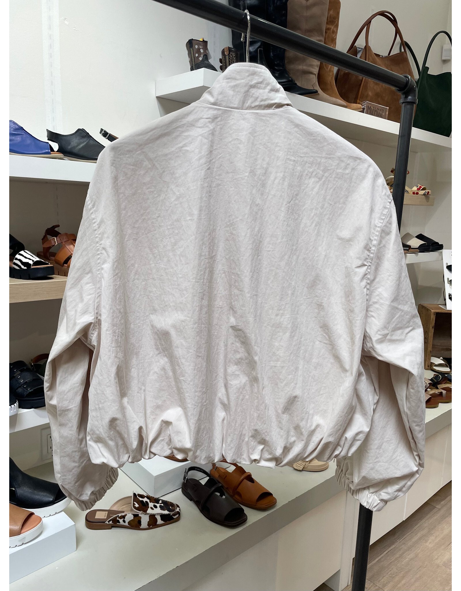 Korner Korner - Cotton Bomber Jacket (Cream)