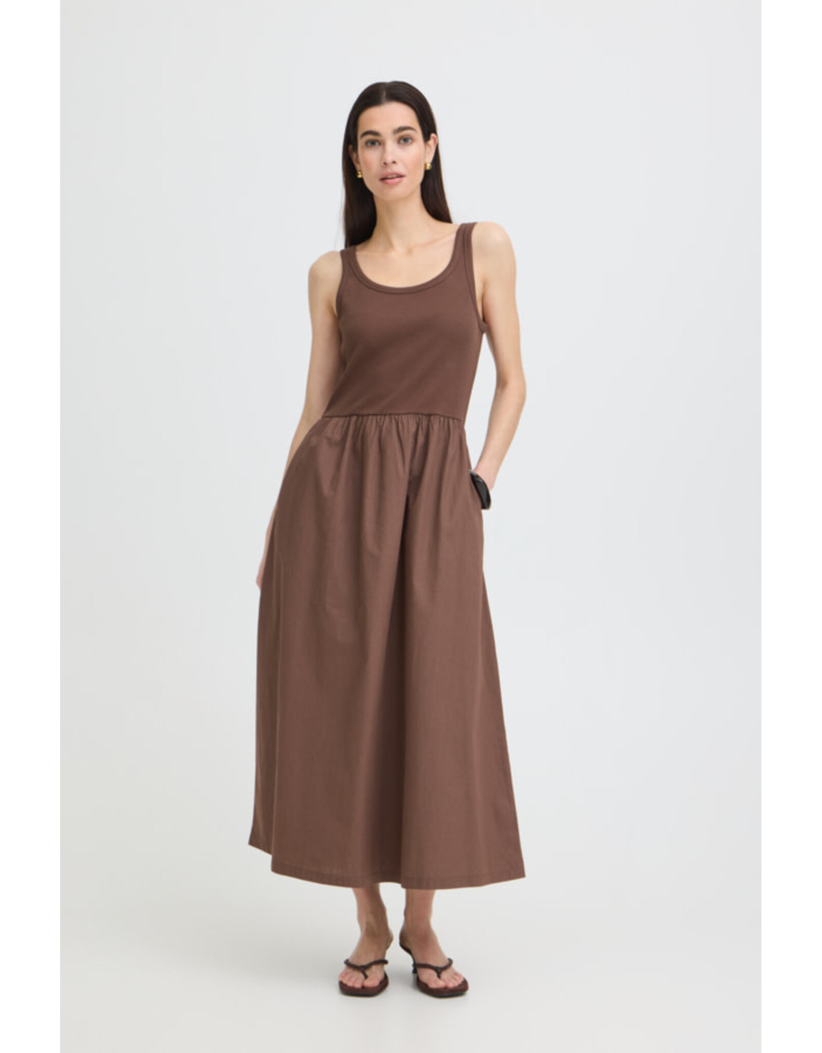 b.young b.young - Sunnia Dress (French Roast)