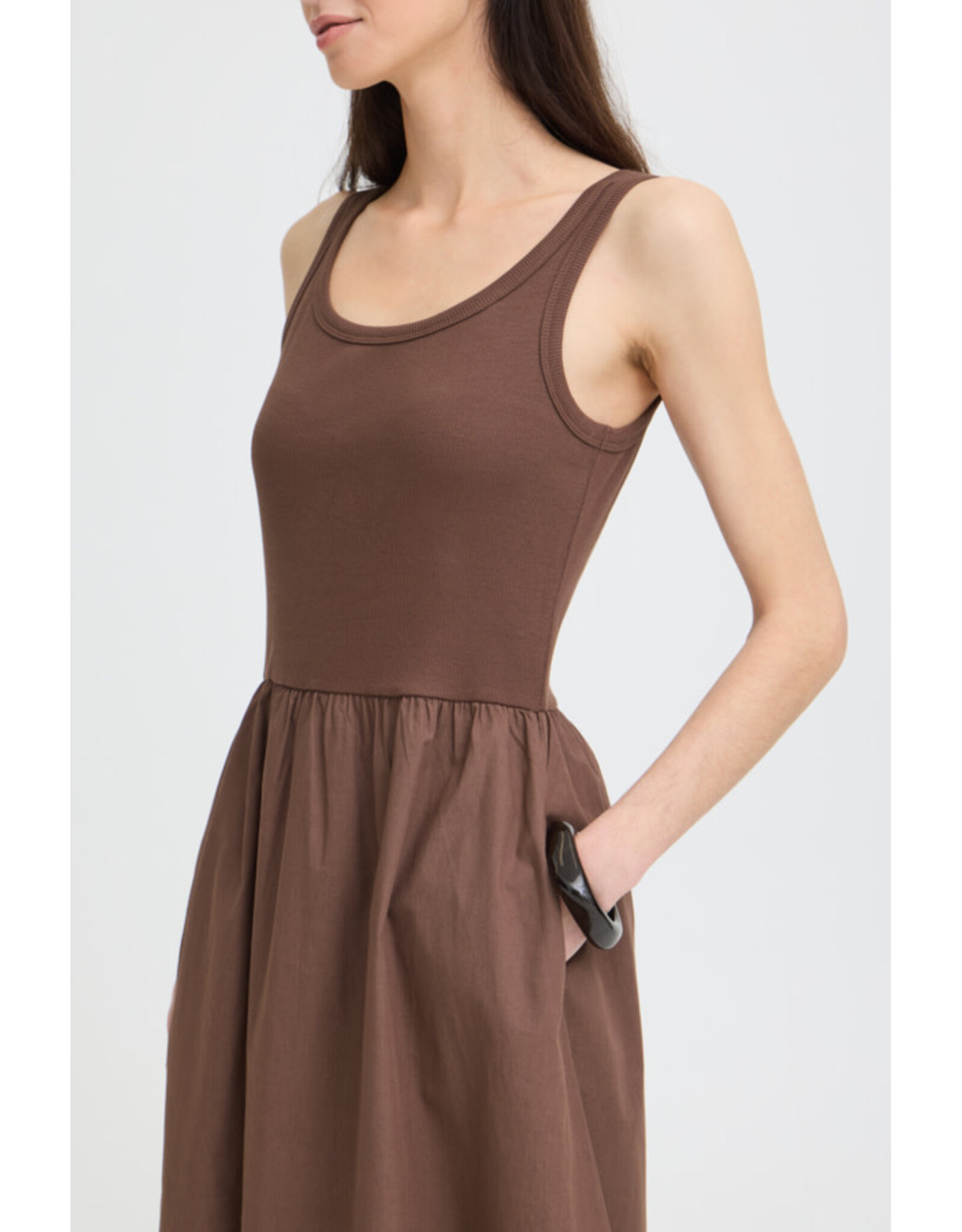 b.young b.young - Sunnia Dress (French Roast)