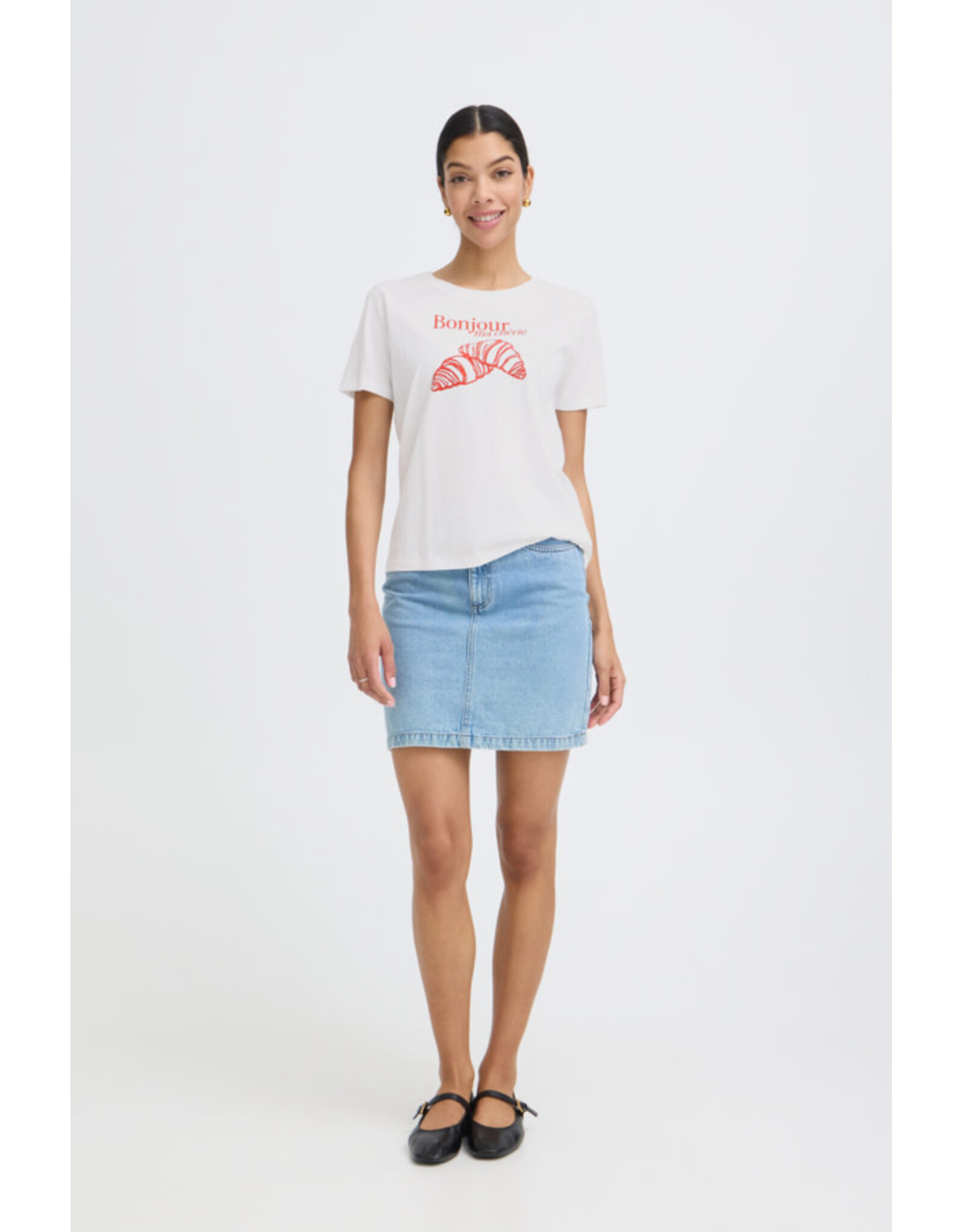 b.young b.young - Sobbe Tee (Croissant)