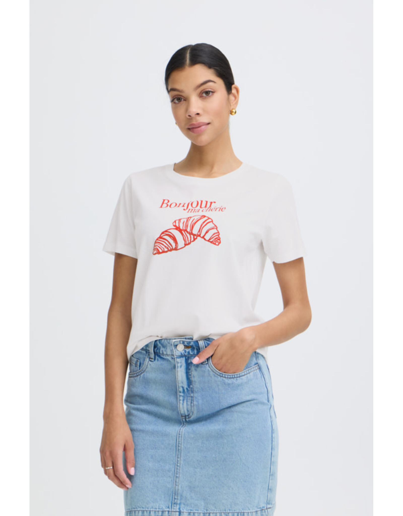 b.young b.young - Sobbe Tee (Croissant)