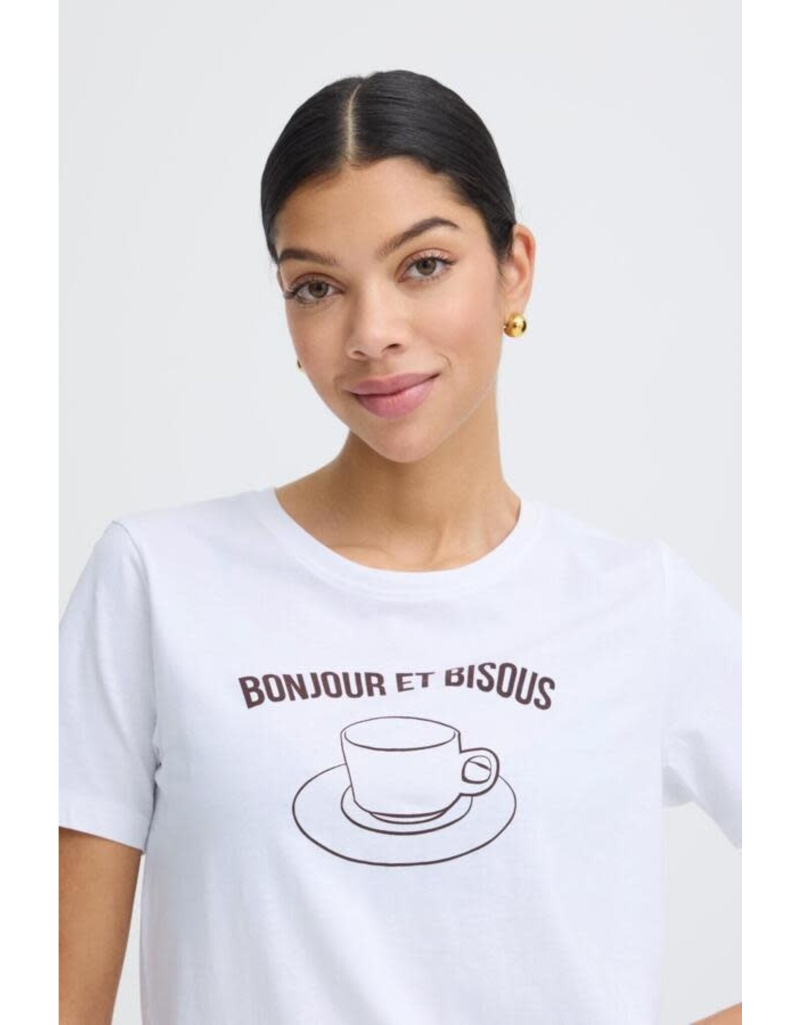 b.young b.young - Sobbe Tee (Coffee)