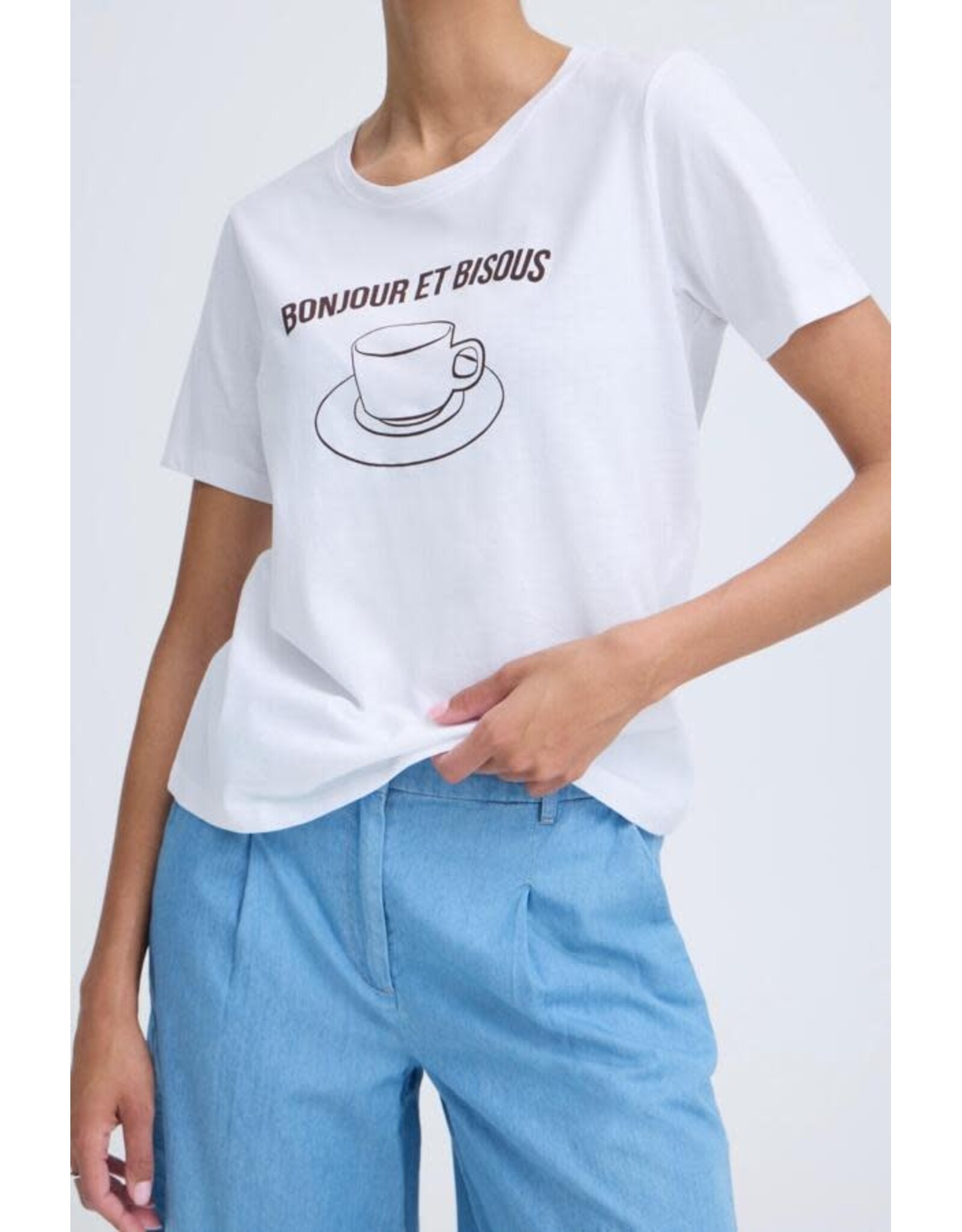 b.young b.young - Sobbe Tee (Coffee)