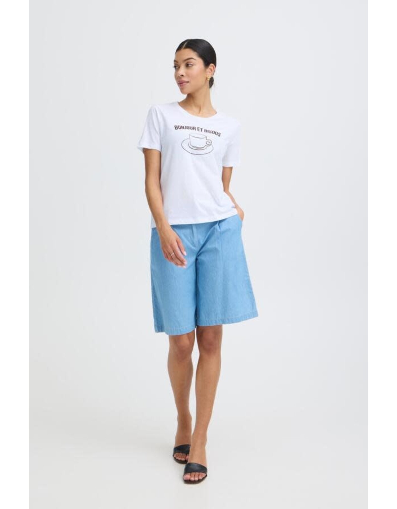 b.young b.young - Sobbe Tee (Coffee)