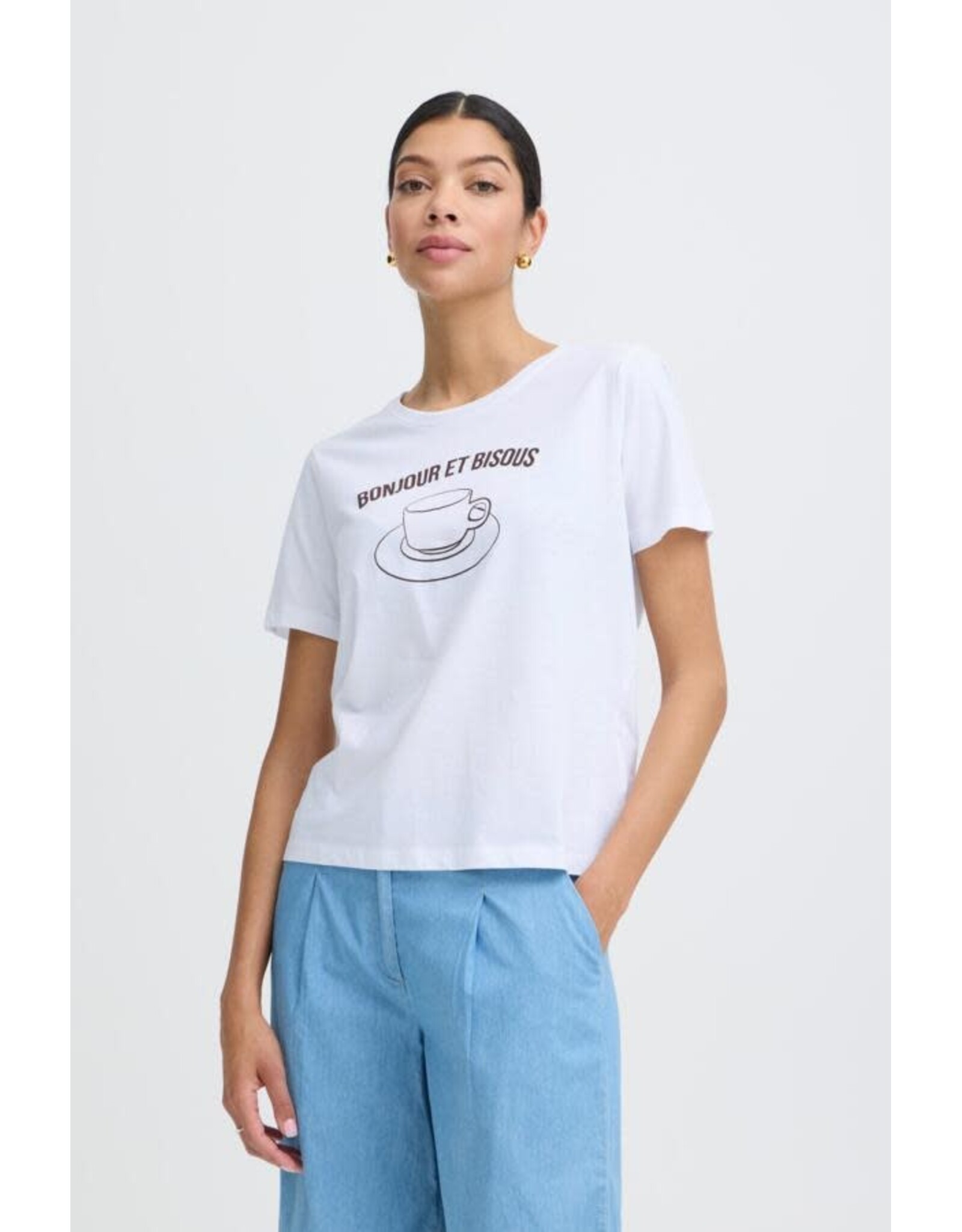 b.young b.young - Sobbe Tee (Coffee)