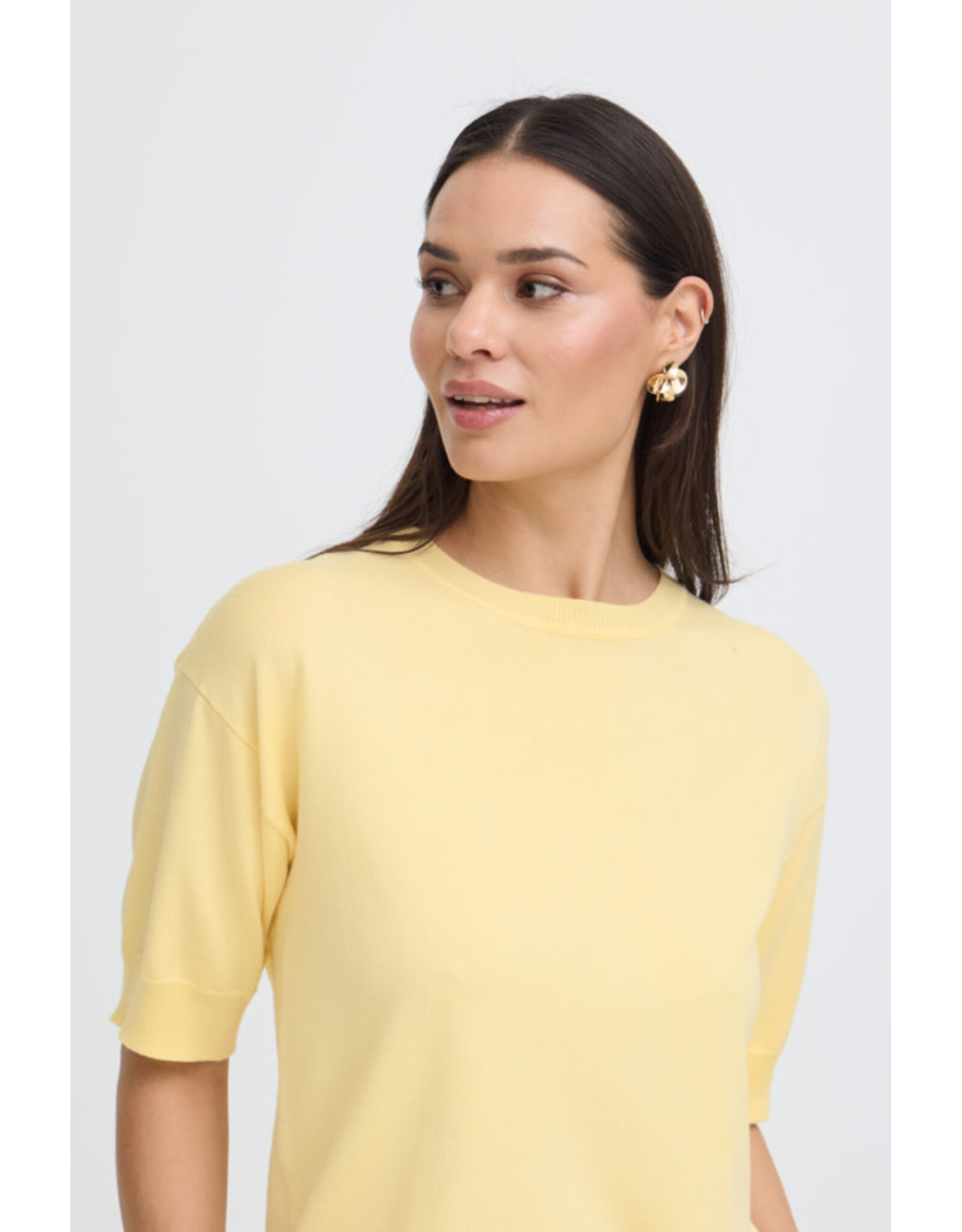 b.young b.young - Morla Short Sleeve Pullover (Flan)