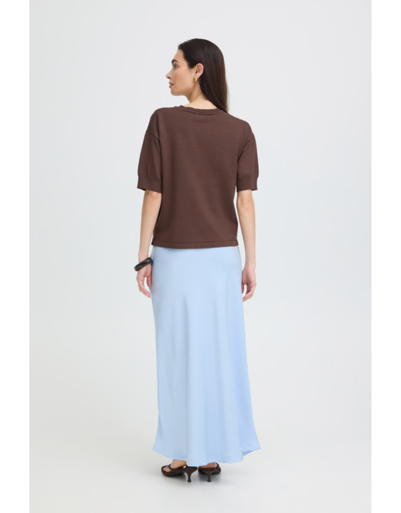 b.young b.young - Morla Short Sleeve Pullover (French Roast)