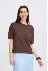 b.young b.young - Morla Short Sleeve Pullover (French Roast)