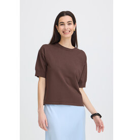 b.young b.young - Morla Short Sleeve Pullover (French Roast)