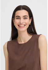 b.young b.young - Morla Sleeveless Top (French Roast)