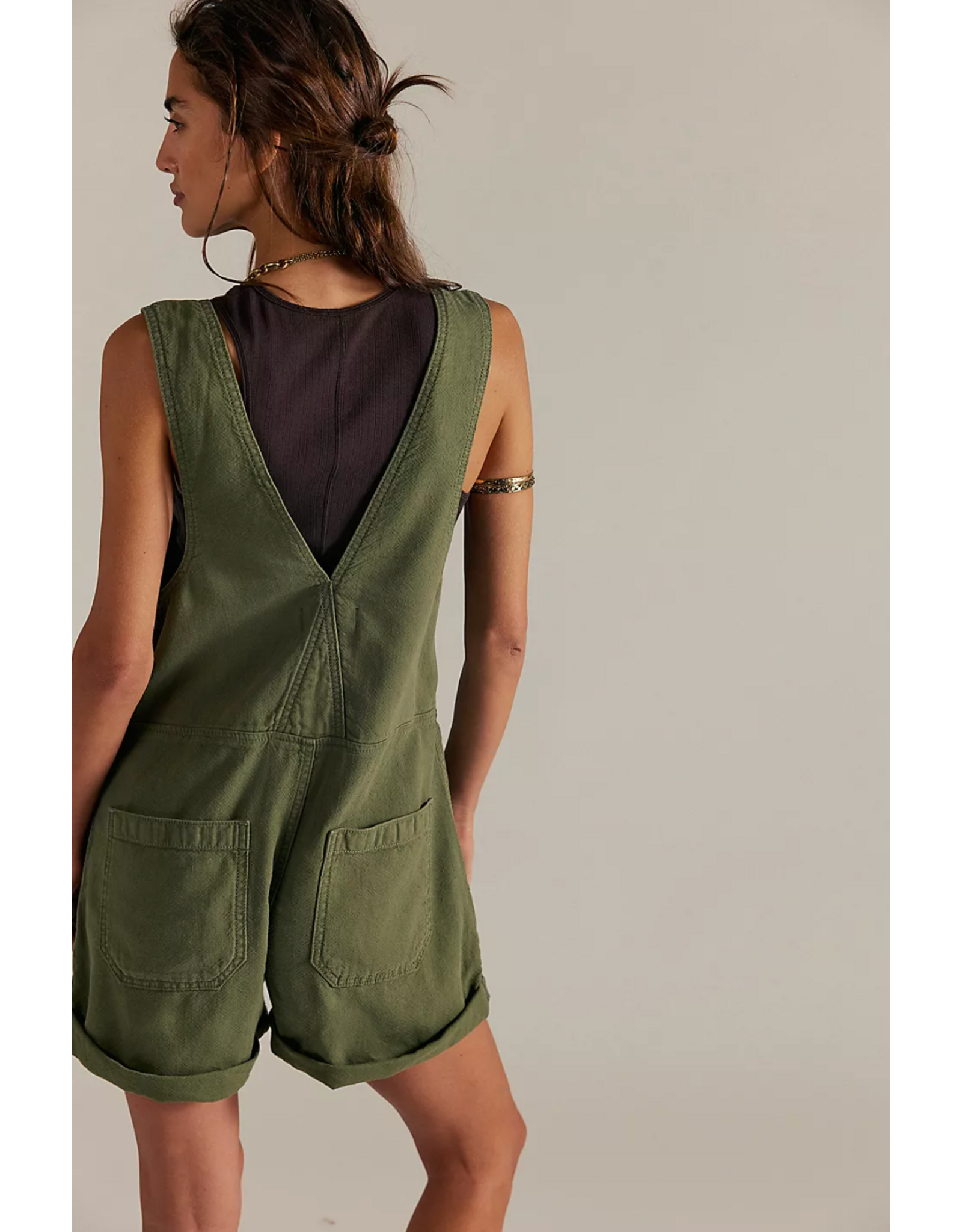 Free people Free People - Jude One Piece Shortalls (Verdant)