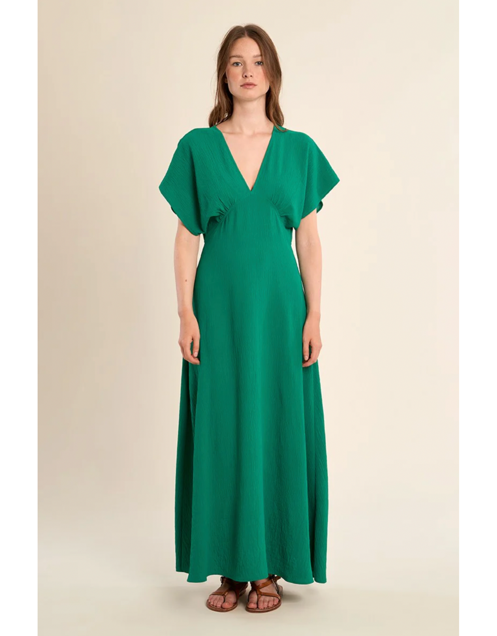 Molly Bracken Molly Bracken -  Maxi Length Dress (Green)