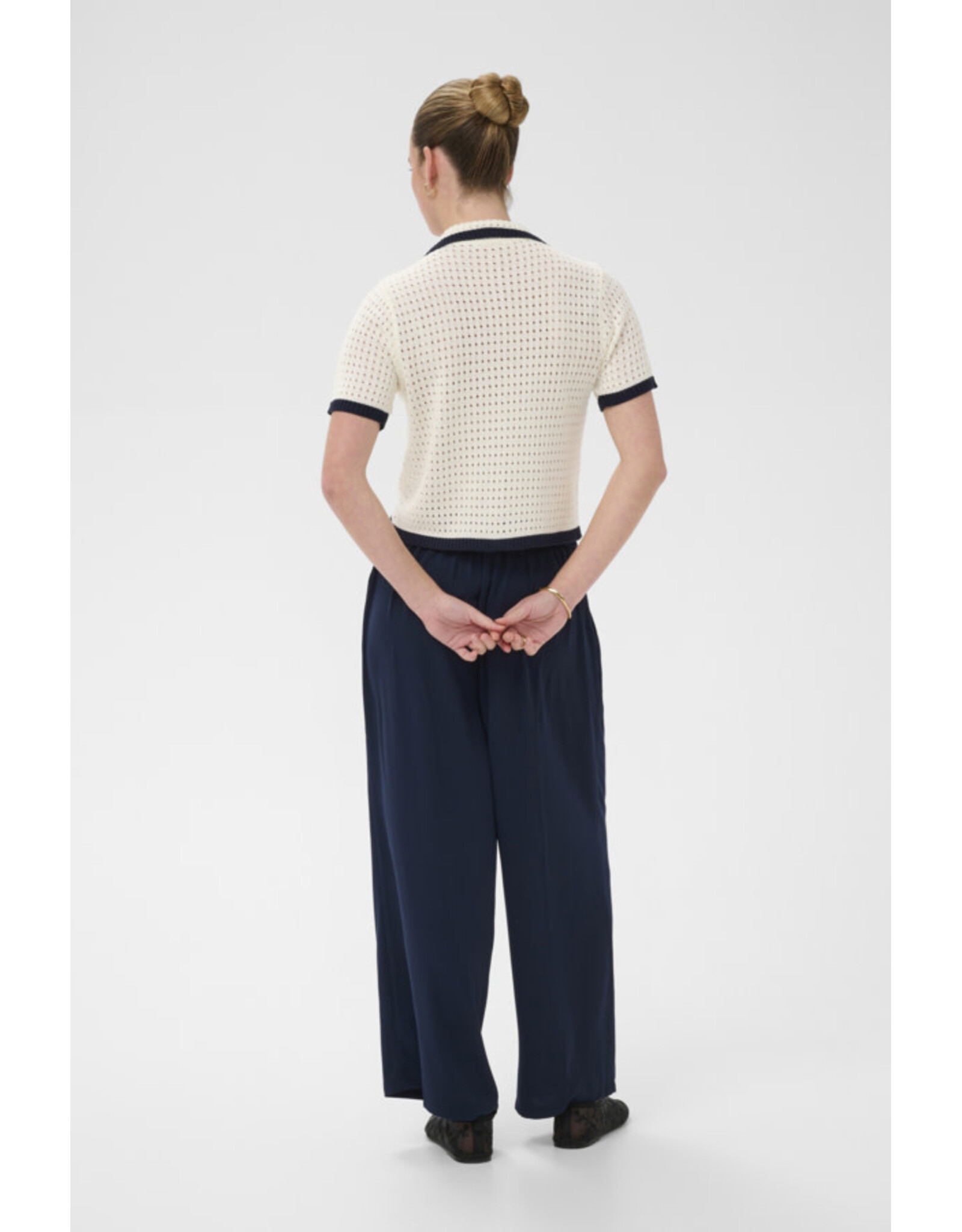 Kaffe Kaffe - Illis Cropped Pants (Midnight Blue)