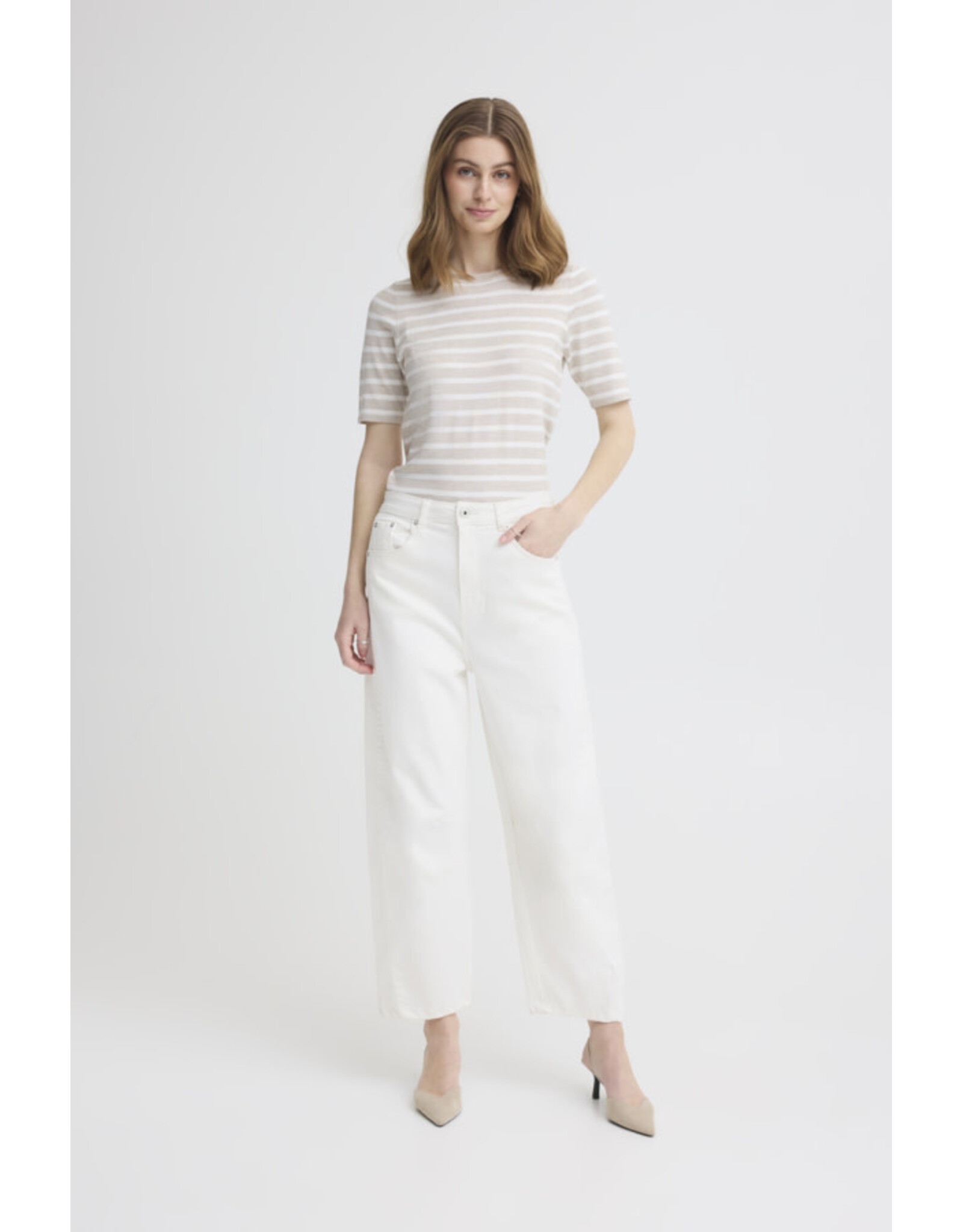 ICHI ICHI - Ziggy Jeans (White)