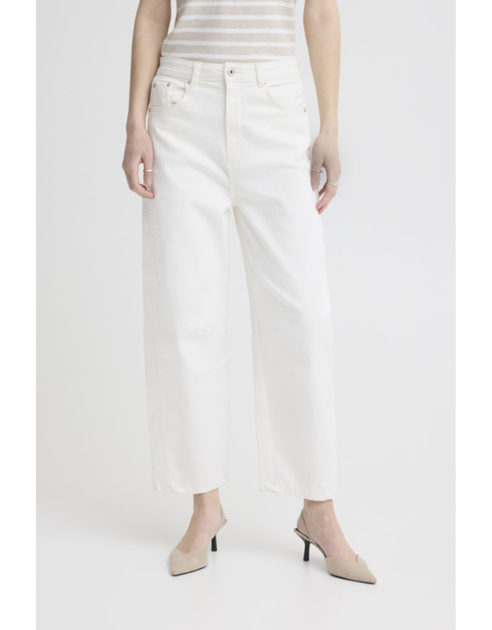 ICHI ICHI - Ziggy Jeans (White)