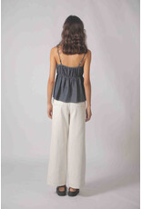 Korner Korner - Denim Peplum Tank (Navy)