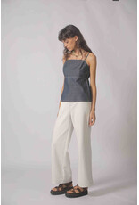 Korner Korner - Denim Peplum Tank (Navy)