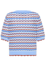 b.young b.young - Nero Pointelle Cardigan (Marsala)