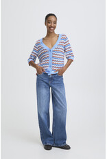 b.young b.young - Nero Pointelle Cardigan (Marsala)