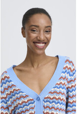 b.young b.young - Nero Pointelle Cardigan (Marsala)