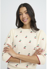 b.young b.young - Melba Jumper (Cherry print)