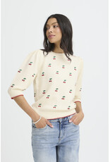 b.young b.young - Melba Jumper (Cherry print)