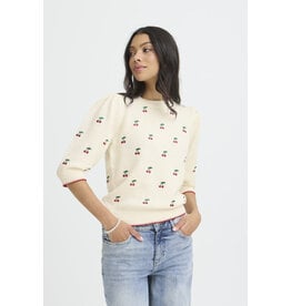 b.young b.young - Melba Jumper (Cherry print)
