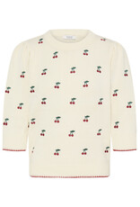 b.young b.young - Melba Jumper (Cherry print)