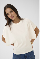 Kaffe Kaffe - Stormy T Shirt (Chalk)