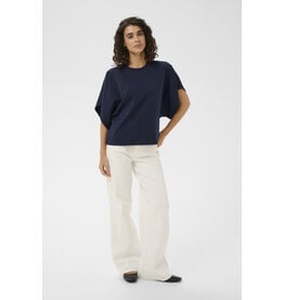 Kaffe Kaffe - Stormy T Shirt (Midnight Marine)
