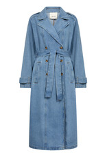 Cream Cream - Mika Denim Trench Coat