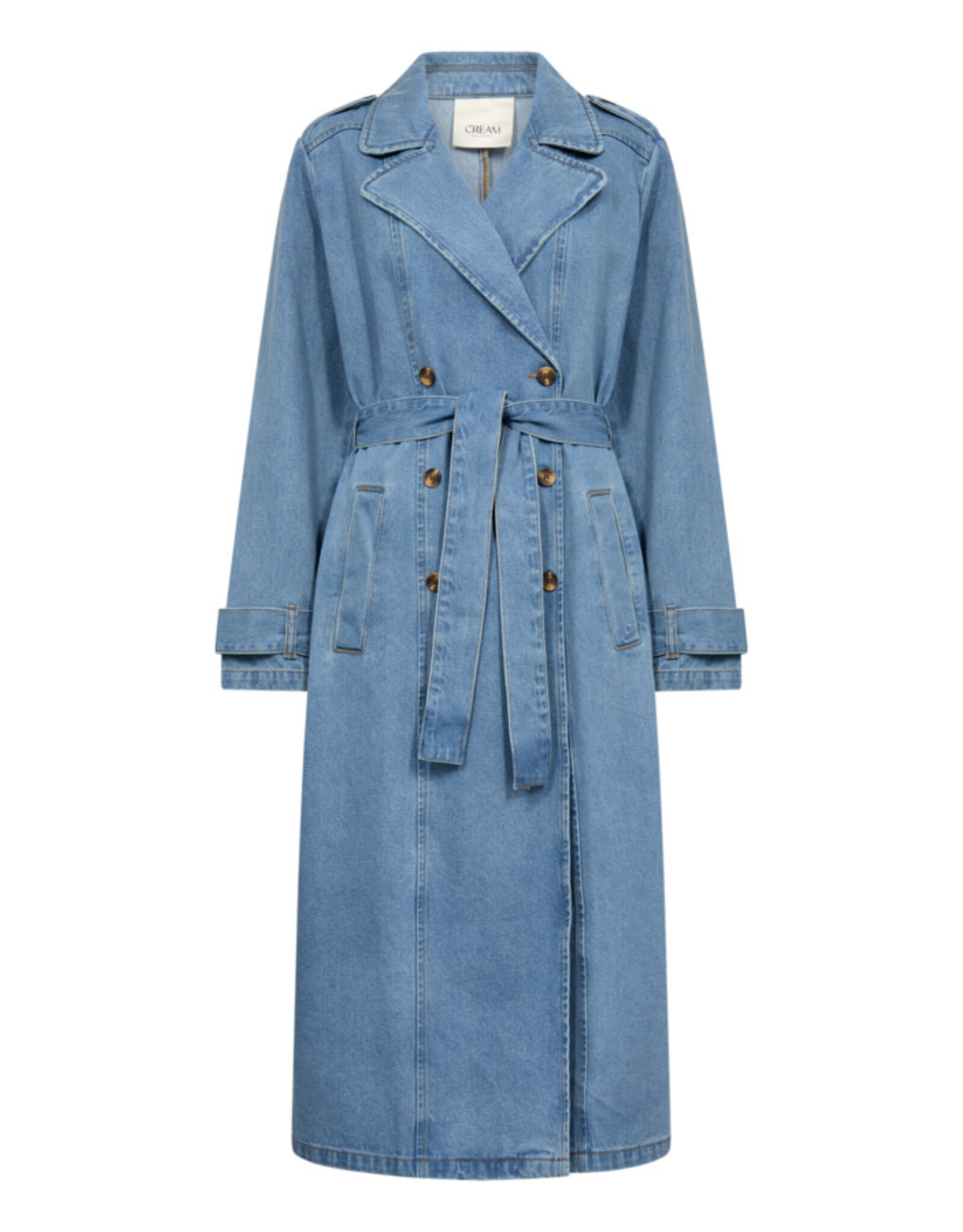 Cream Cream - Mika Denim Trench Coat